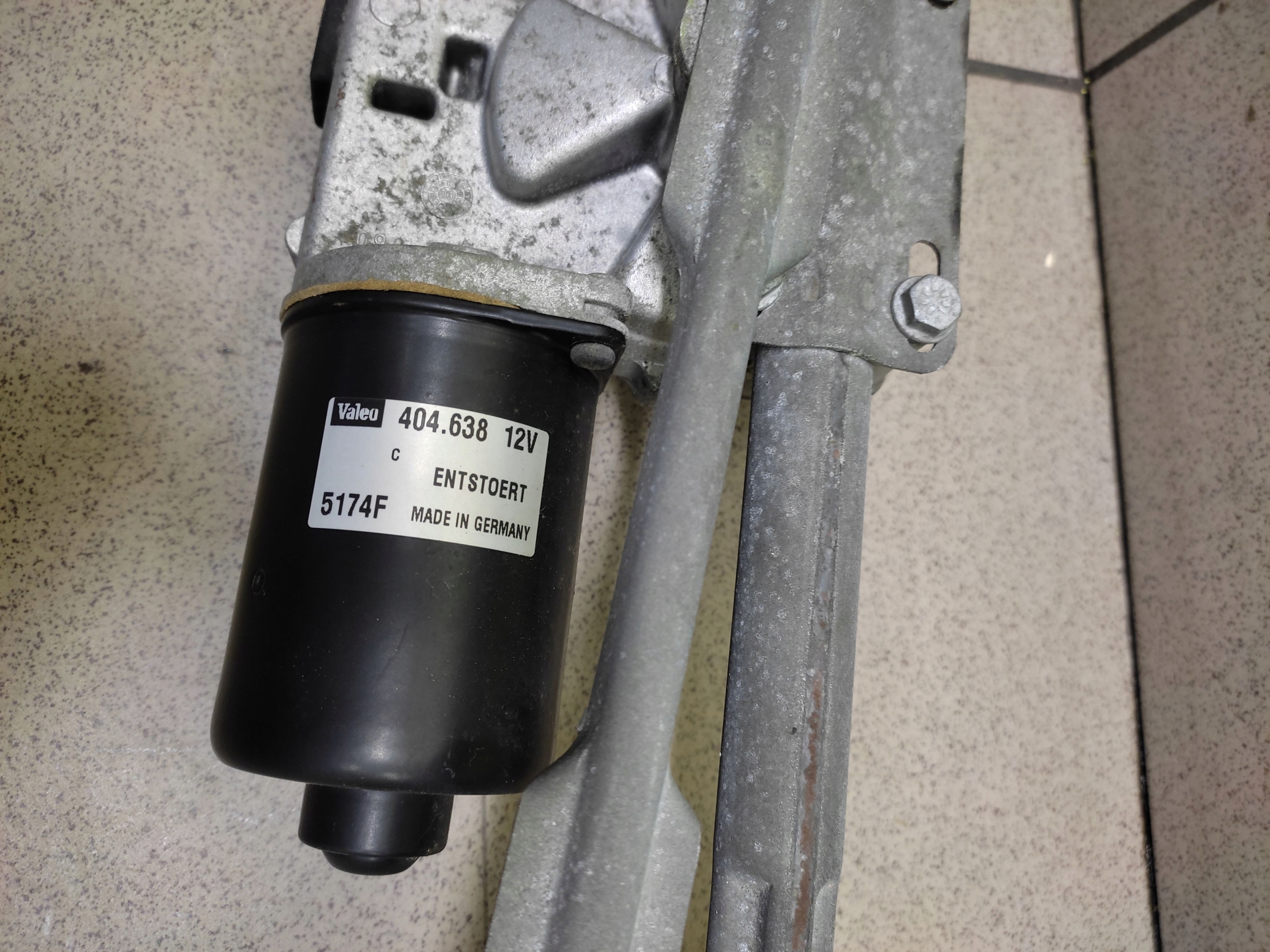PEUGEOT 307 CC wiper mechanism front 404638