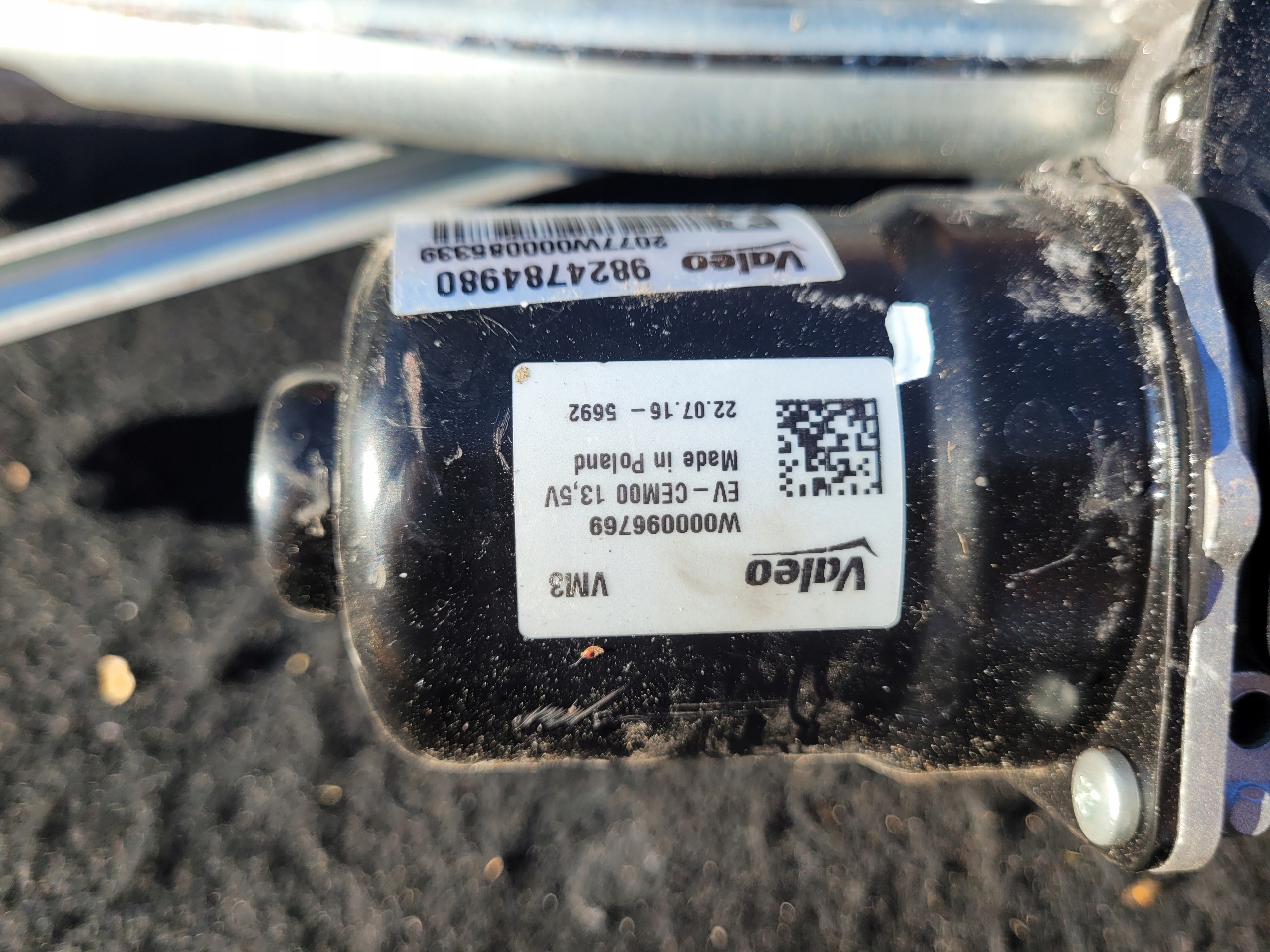 Motor Wischer VW POLO 2G 2g1955113A