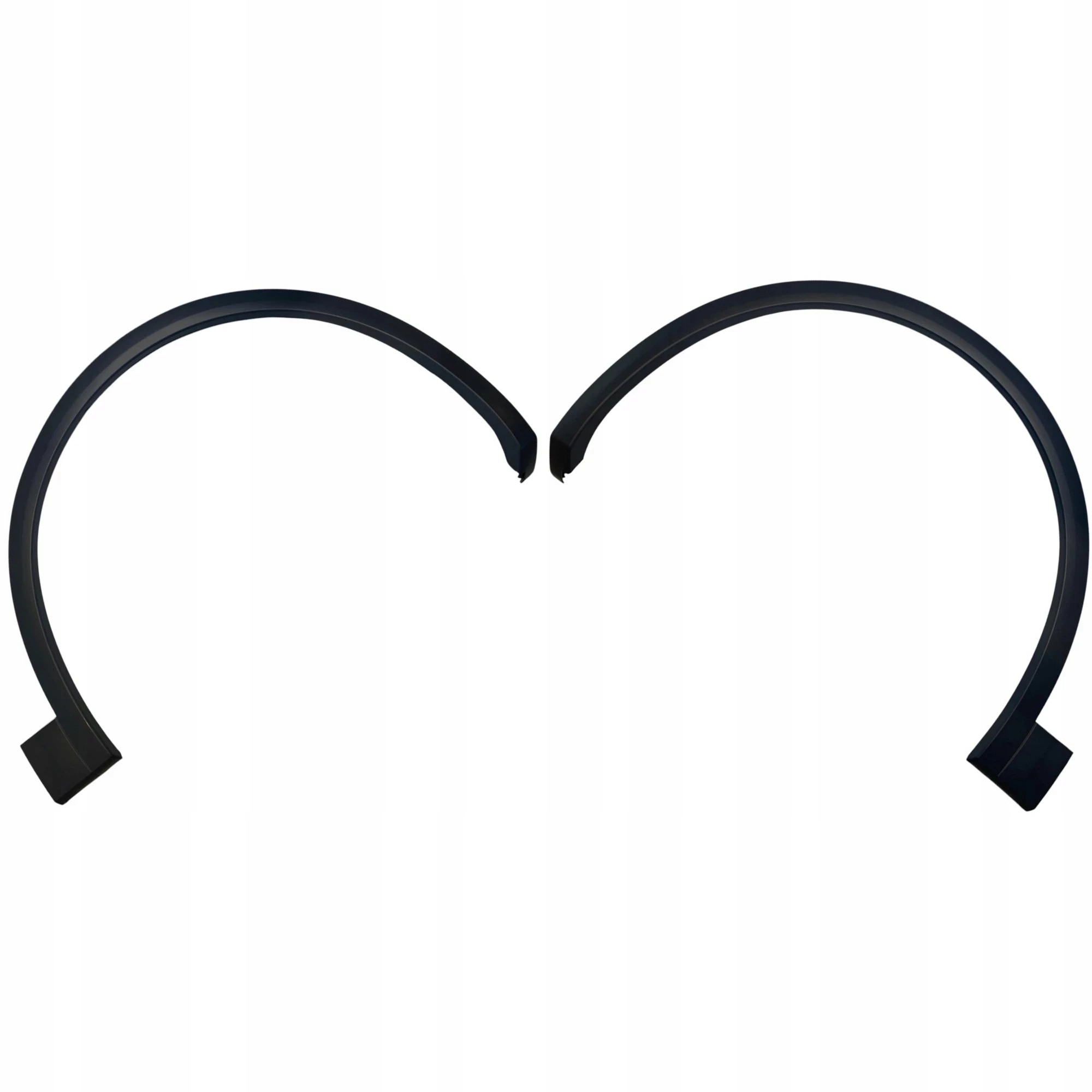 Sada x2 Lišta Levá Pravá lem blatníka Audi Q5 II 80A 2020+ Lift S-Line