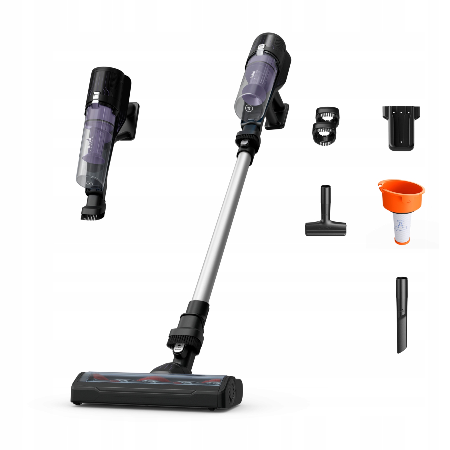 Odkurzacz pionowy bezprzewodowy Tefal X-Pert 5.80 TY5A31 ręczny bezworkowy