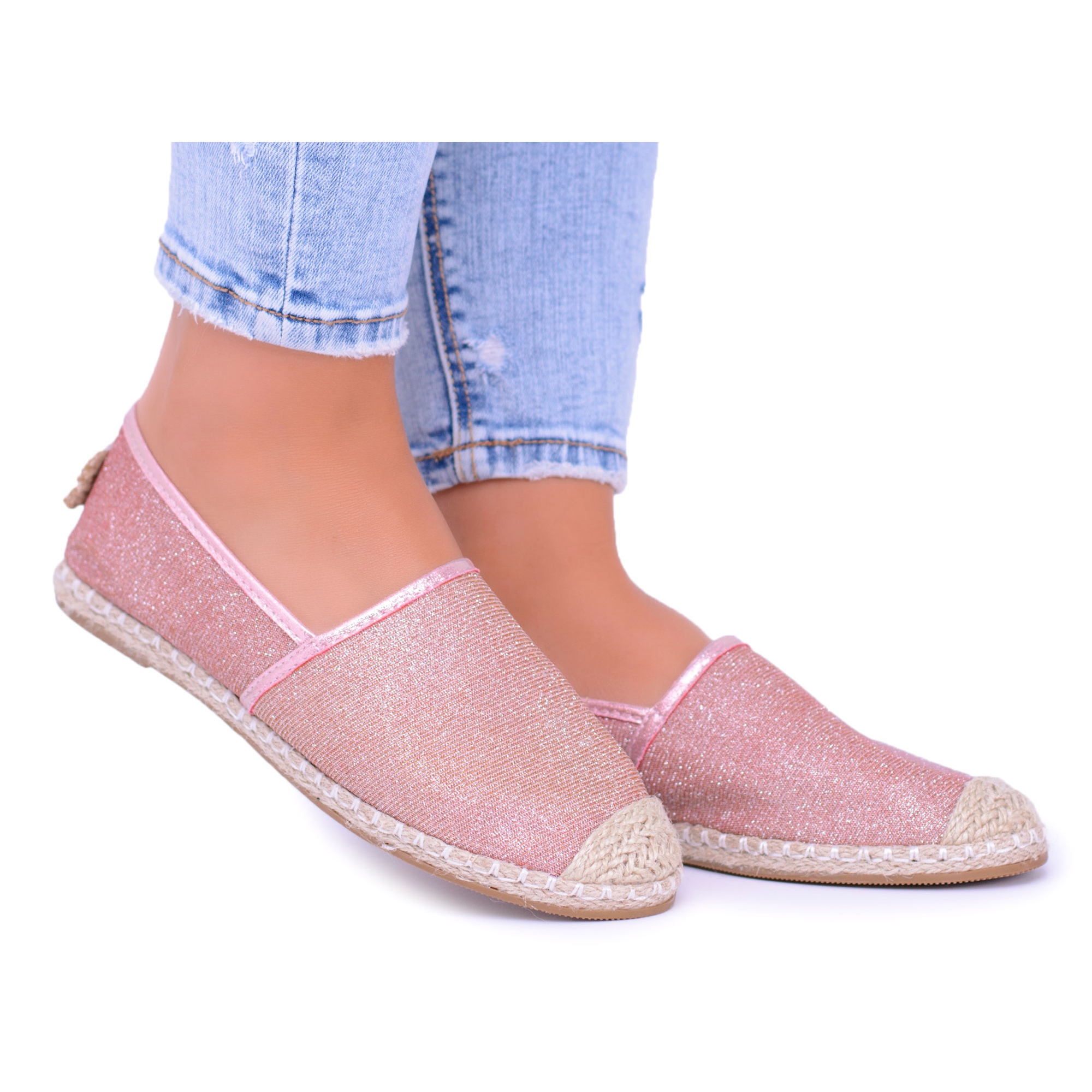 

Różowe Tkanina Buty Obuwie damskie Lu Boo r.38