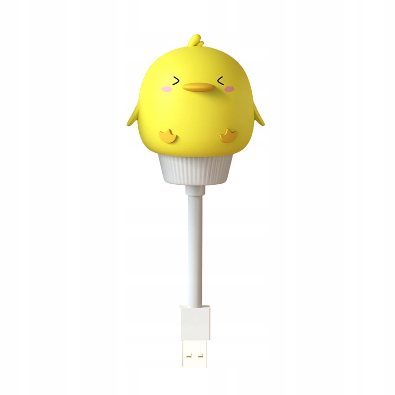 Night Light USB Auto Shutoff Remote Control Multicolor Yellow Duckling Marka inna