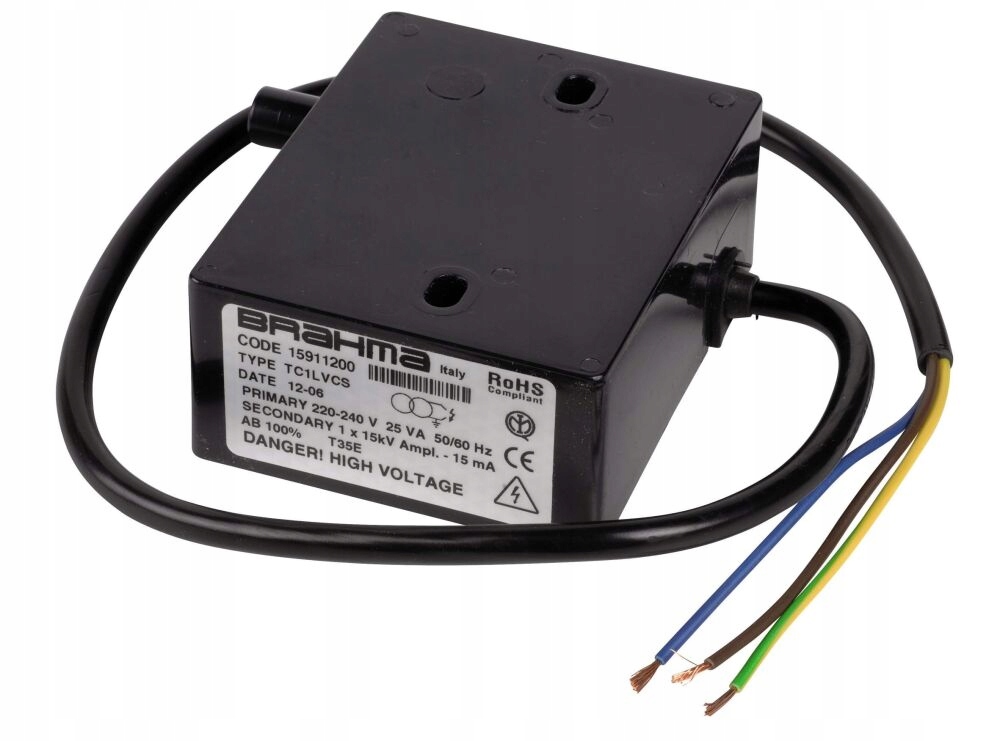 Zapaľovací transformátor Brahma TC1 Lvcs 15KV 100 % 15911200