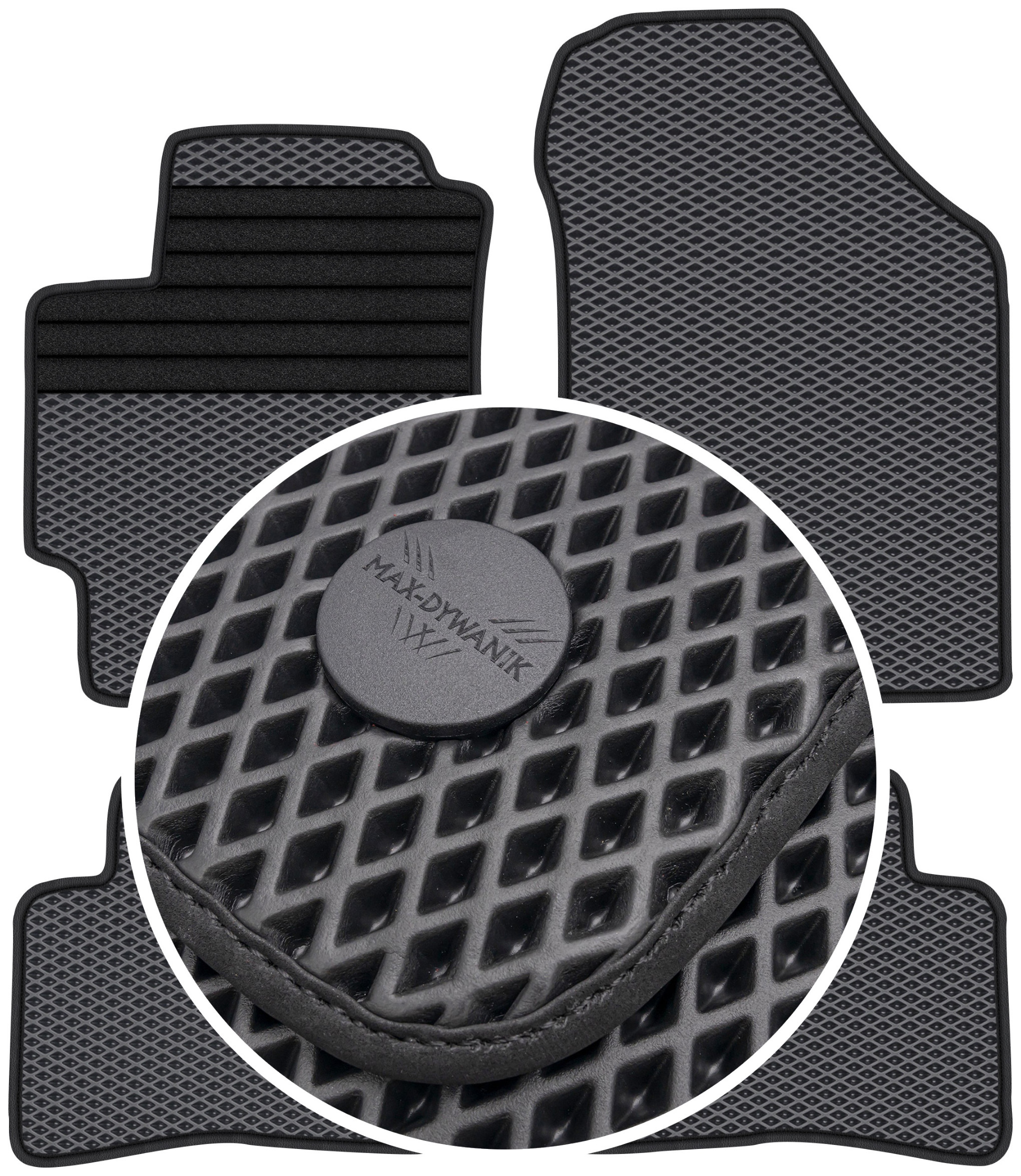 Hyundai Accent III 2006-2011 Gumové rohože Eva Eternity Posilnenie XXL