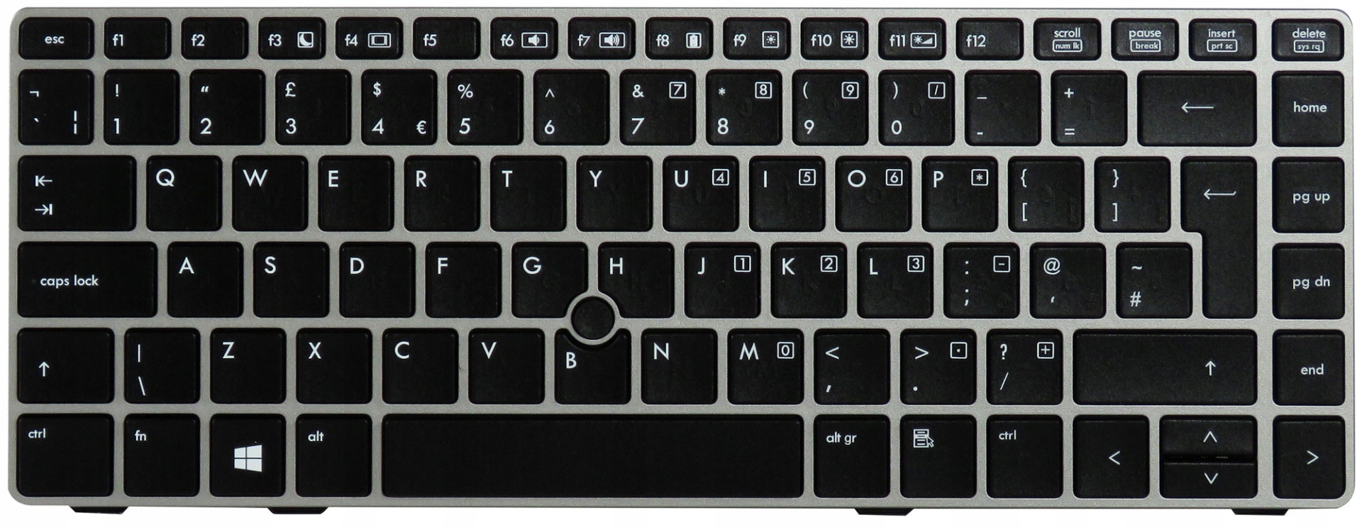 Hp 642760-061 635768-001 Probook 8460P 8470P Uk Klávesnice