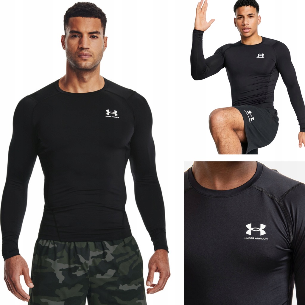 UNDER ARMOUR KOSZULKA MĘSKA TERMOAKTYWNA COMPRESSION TRENINGOWA LONGSLEEVE