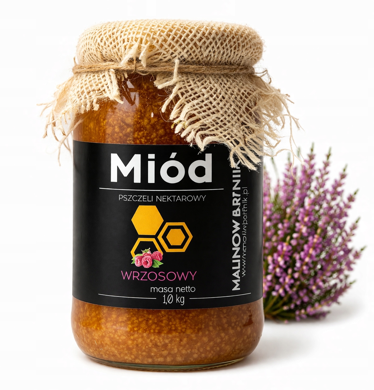 Vřesový Med Přírodní Pravý Čerstvý Unikátní med, skvělá chuť