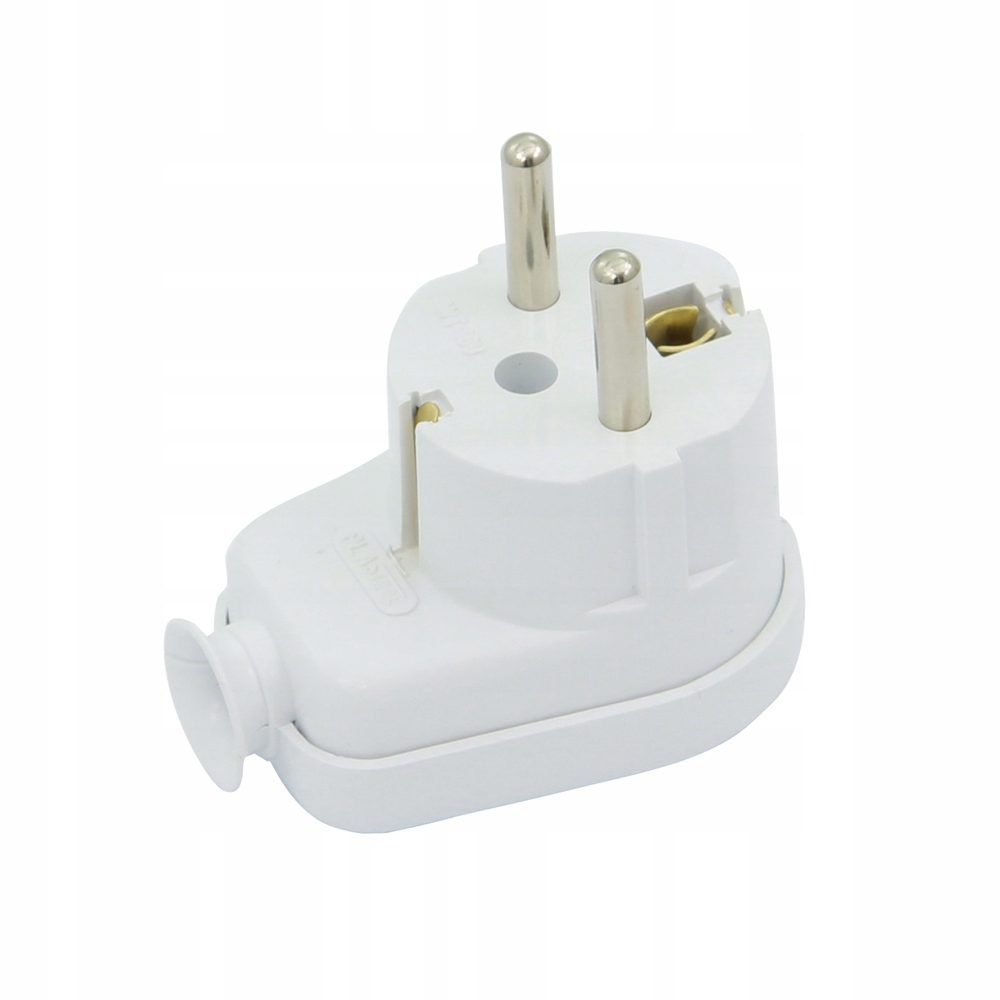 WTYCZKA KĄTOWA UNI SCHUKO ROZBIERALNA BIAŁA IP20