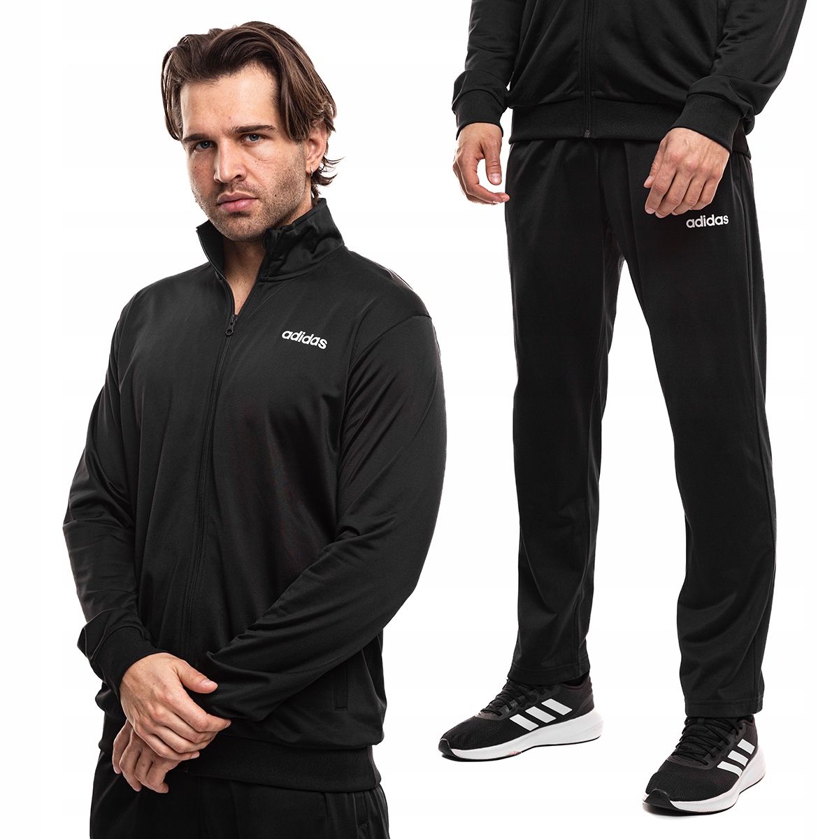 Teplákovka Pánský adidas Sportovní Tepláková Souprava Černý vel XL