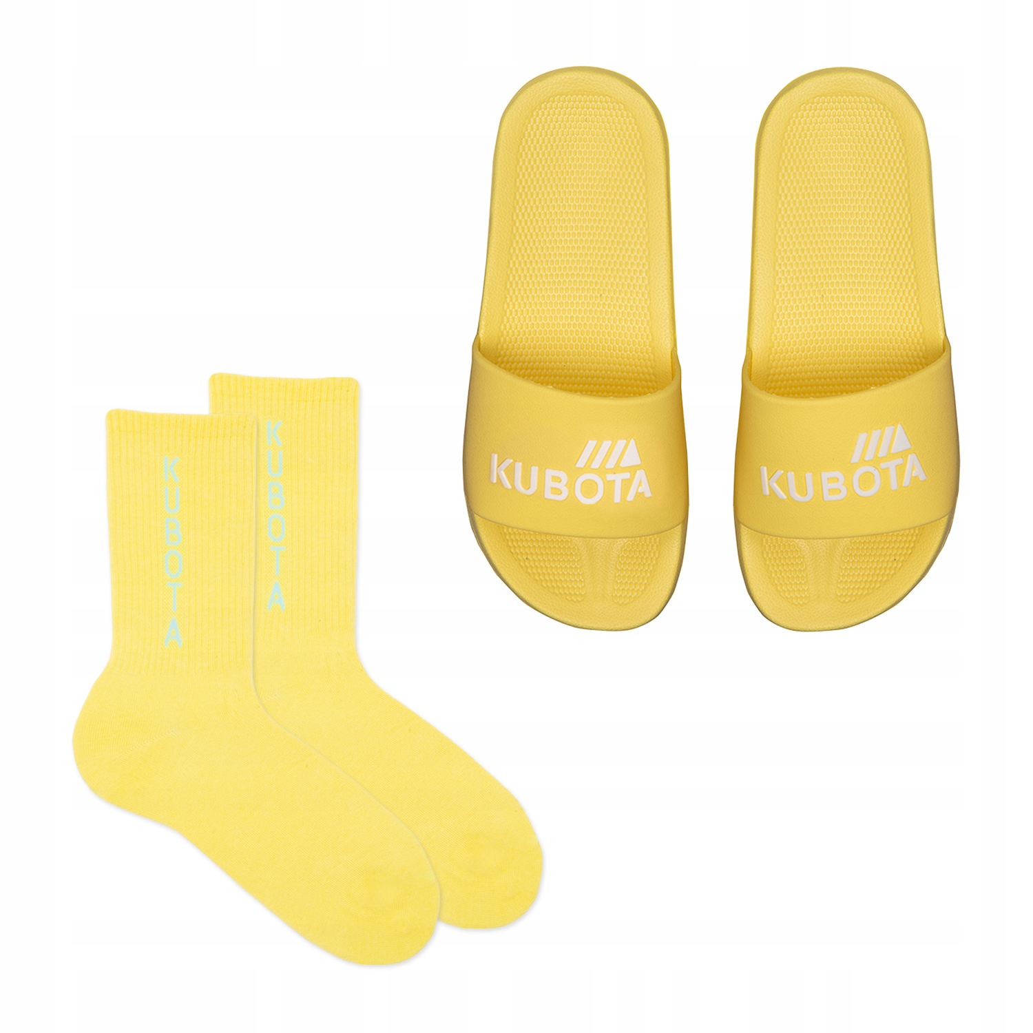 

Klapki Basenowe Męskie Kubota 45 + Skarpety zestaw