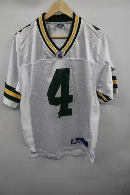 Reebok Green Bay Packers Favre koszulka M NFL Kolekcja nieznana