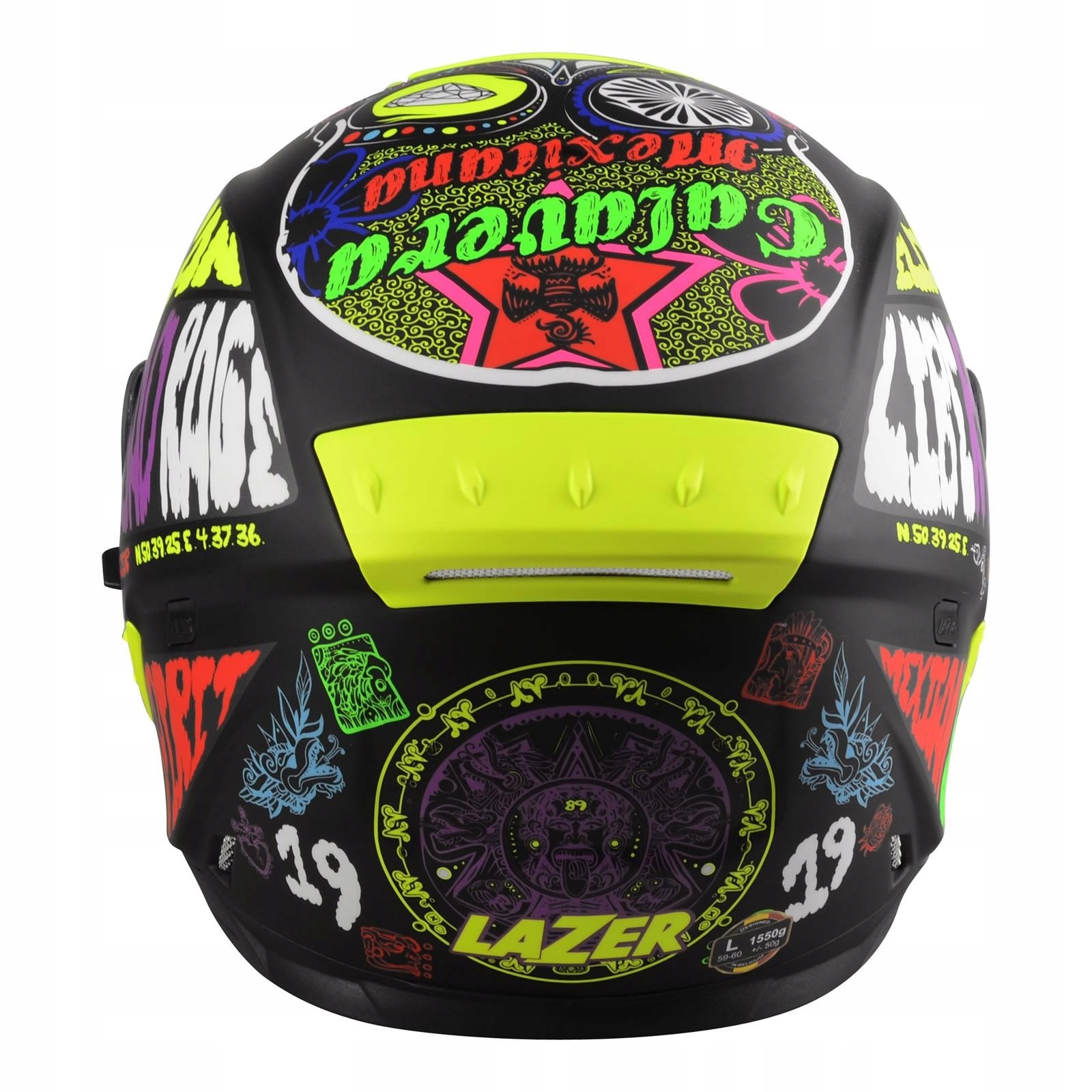 Lazer Rafale Mexicana Multi Black Kask Rozmiar L