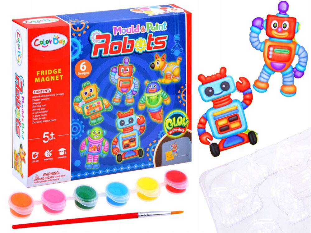 

Kreatywny zestaw Magnesy Diy Roboty