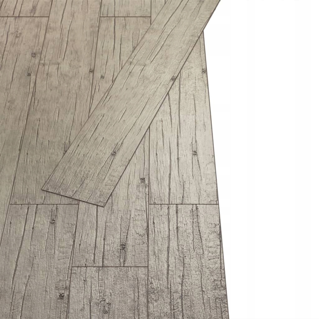 SAMOPRZYLEPNE PANELE PODŁOGOWE Z PVC 5,21M² 2MM PŁOWY DĄB Kod producenta 8720286435700