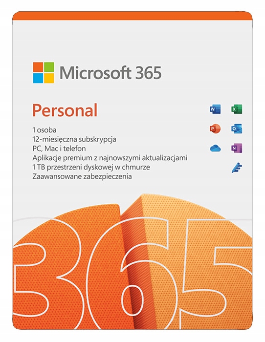 Microsoft Office 365 Personal 5 stanowisk