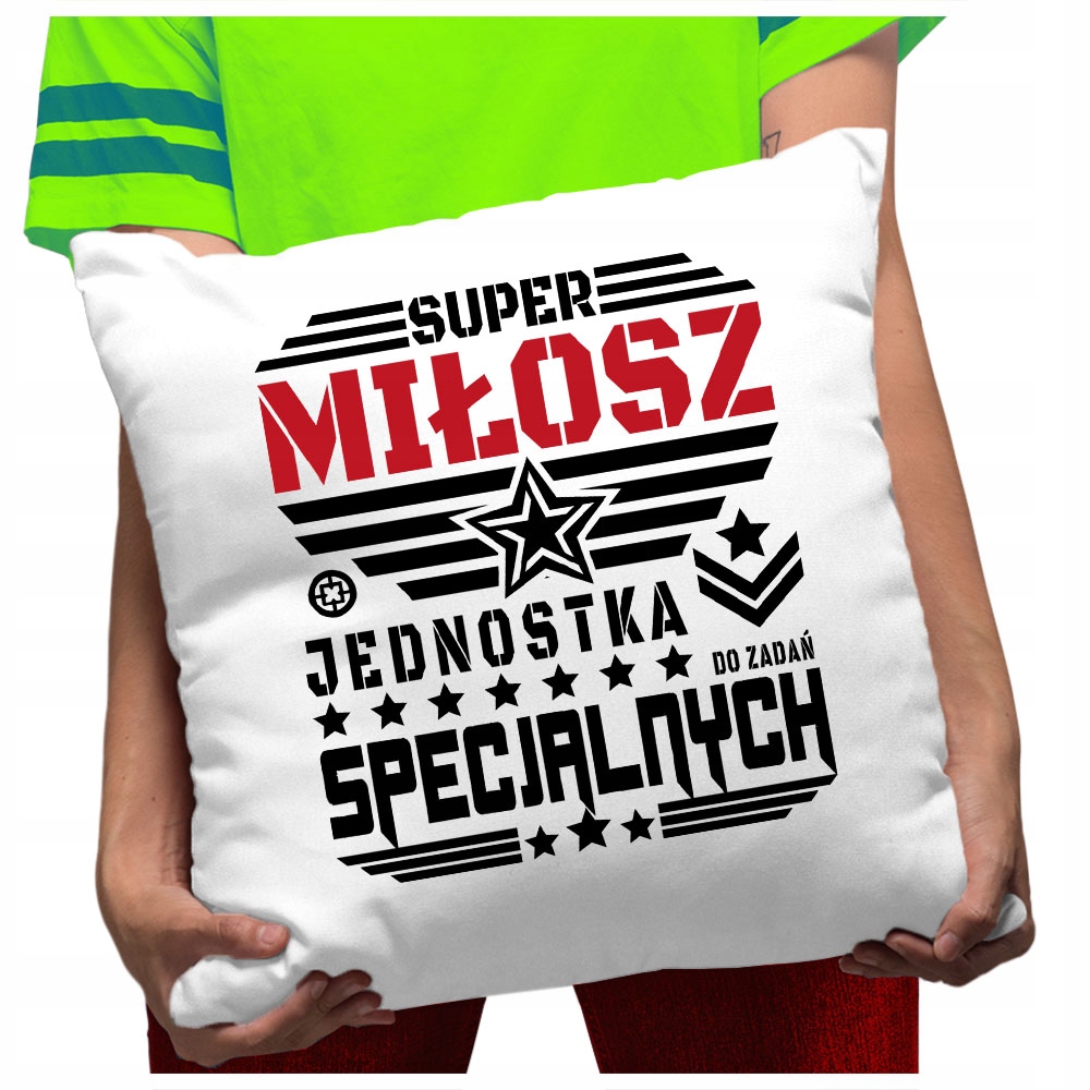 

Poduszka dla Miłosza Jednostka Specjalna Urodziny