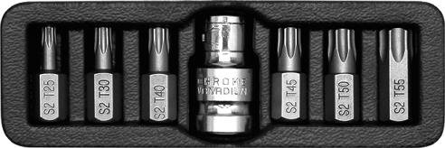

Komplet siedmiu kluczy torx Yato YT-0410