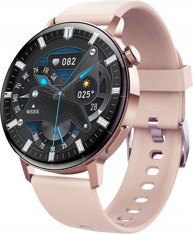 Smartwatch Damski Rozmowy Cykl Temperatura Cukier Rodzaj smartwatch