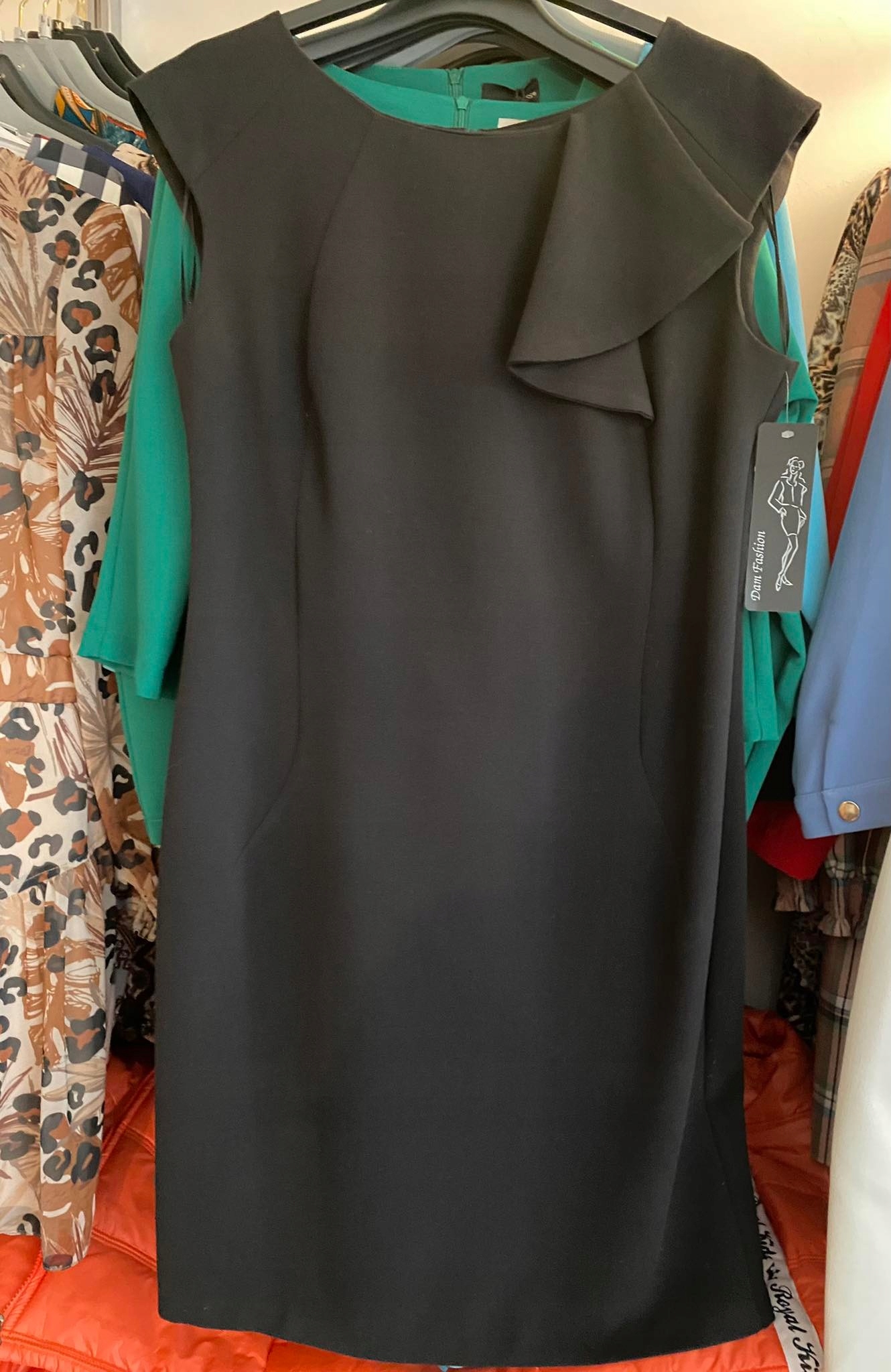 Šaty Dam Fashion Barva Černá vel. 44
