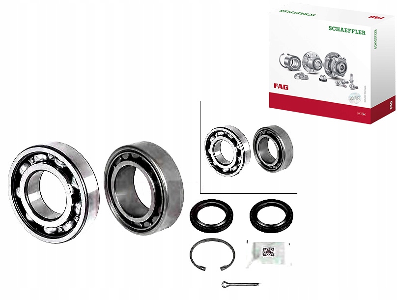 FAG713 6115 50 Ložisko Kola Vw Zadní T2 71-92 Asistent řidiče #33