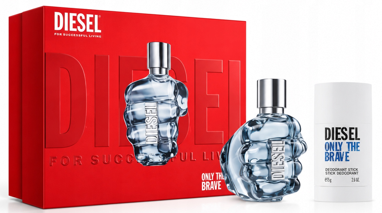 Diesel Only The Brave Edt 35 ML Deodorant Stick Pánský Set