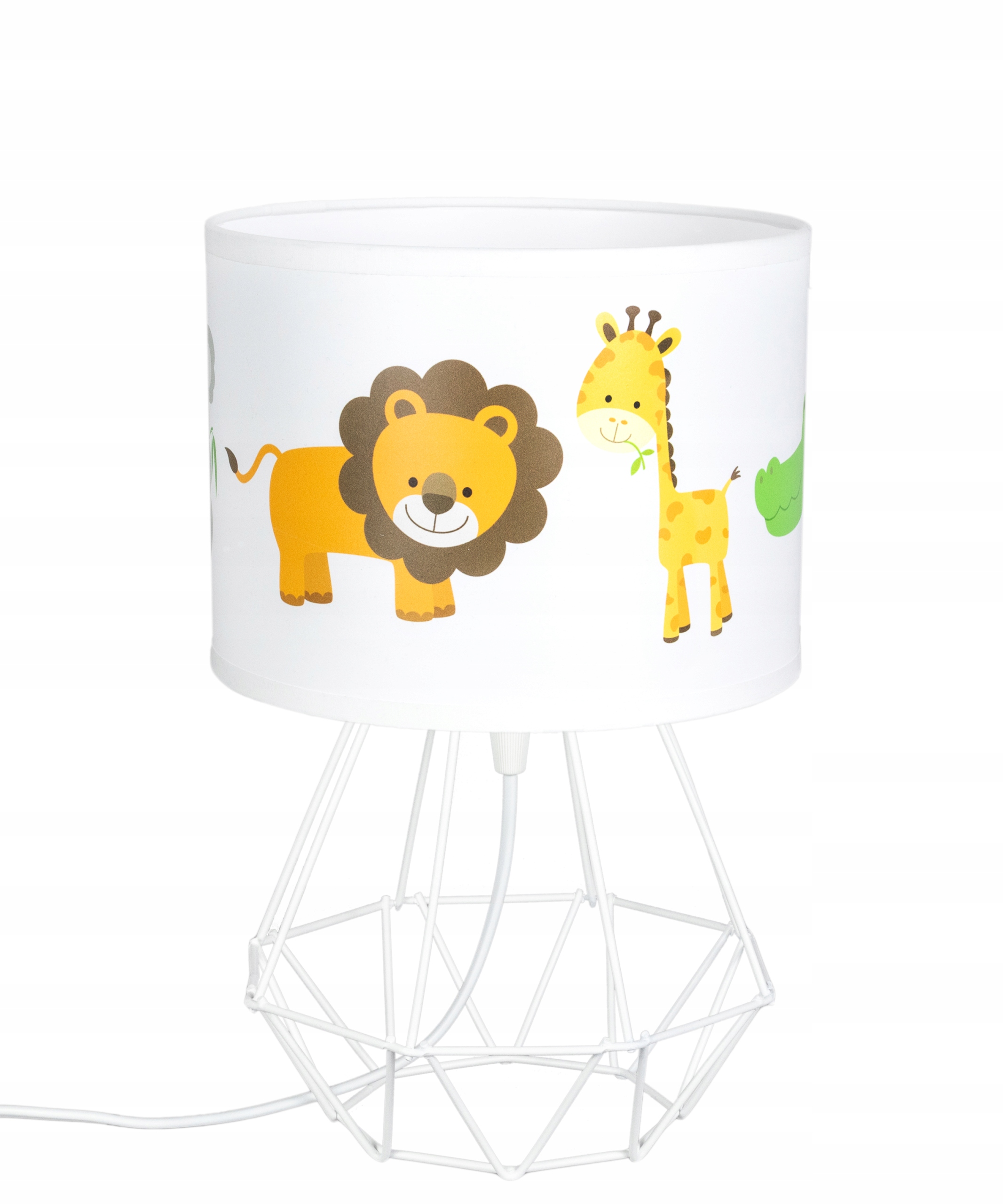 

Lampka nocna do pokoju dziecka abażur zwierzęta