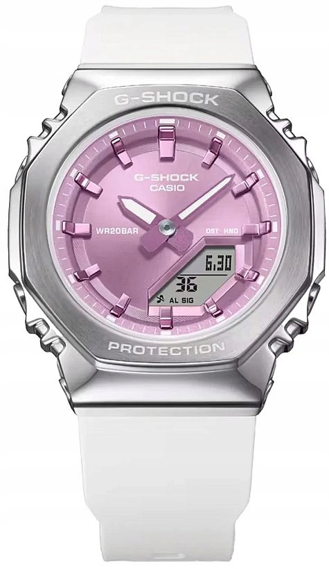 Módní Sportovní Dámské Hodinky Casio G-shock GM-S2110-7A6ER G-steel Box 40 mm