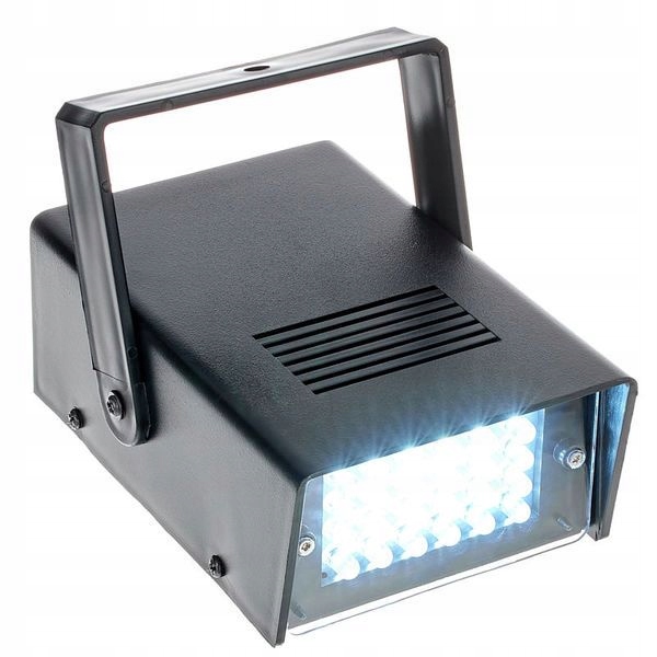 Mini stroboskop LED Eurolite LED Disco Strobe white Sound Zasilanie sieciowe