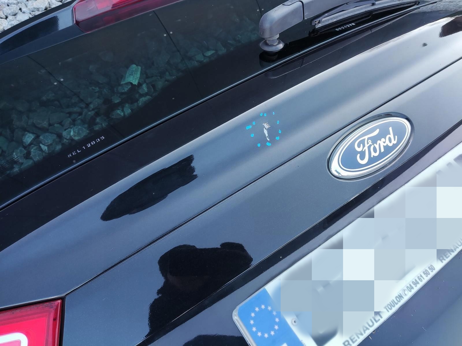 boot door rear cover boot FORD B-MAX 2012-2017