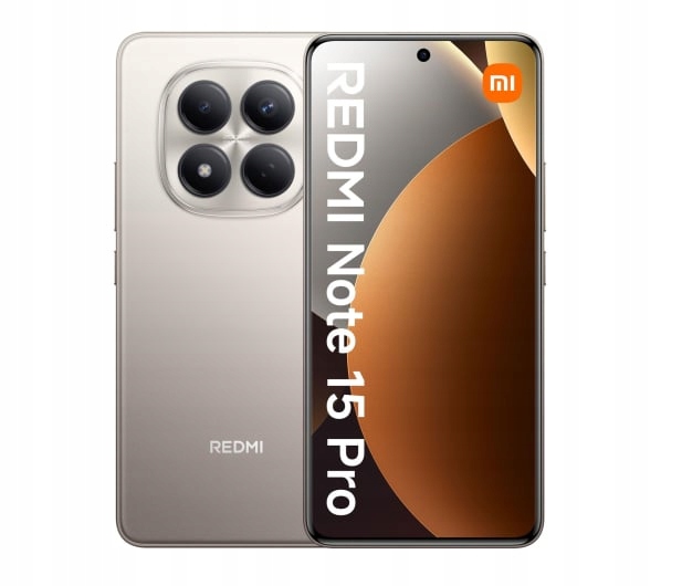 Smartfon Xiaomi Redmi Note 15 Pro 8/256GB Titanium