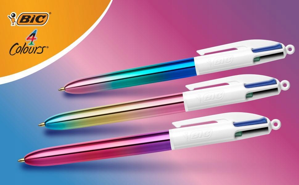 Długopis automat. 4-kolorowy BIC 4Colours Gradient Marka BIC