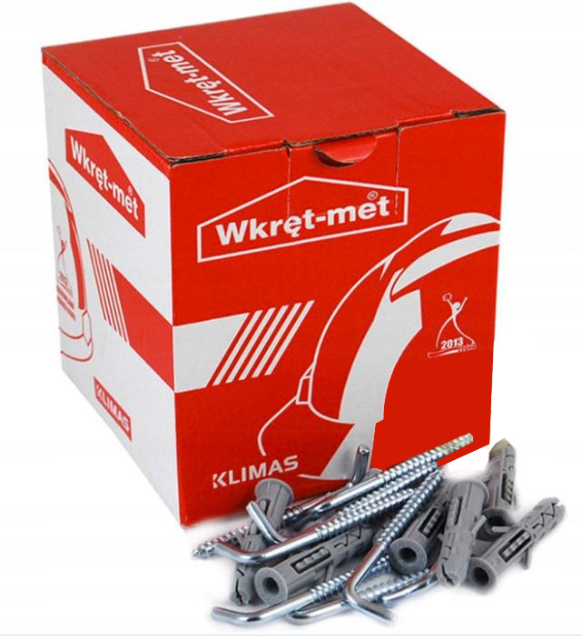 

Kołek rozporowy z hakiem prostym 6x30mm 200szt Px