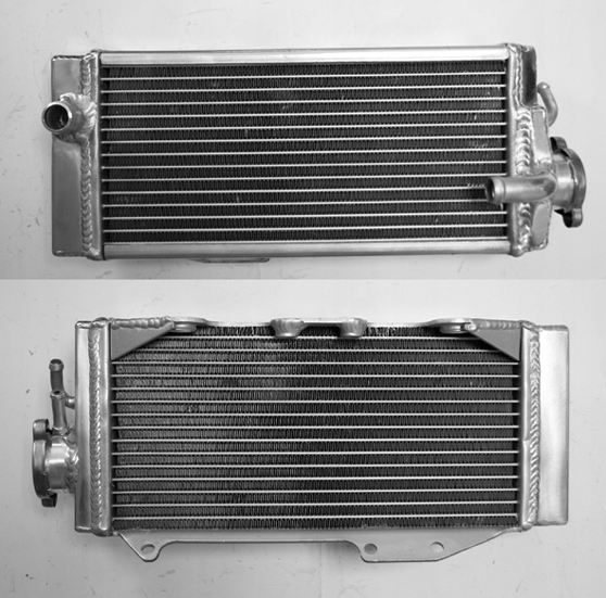 CHŁODNICA KAWASAKI KXF 250 '09-10 WZMOCNIONA PRAWA