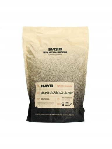 Levně káva zrnková Hayb Black espresso blend 1000 g