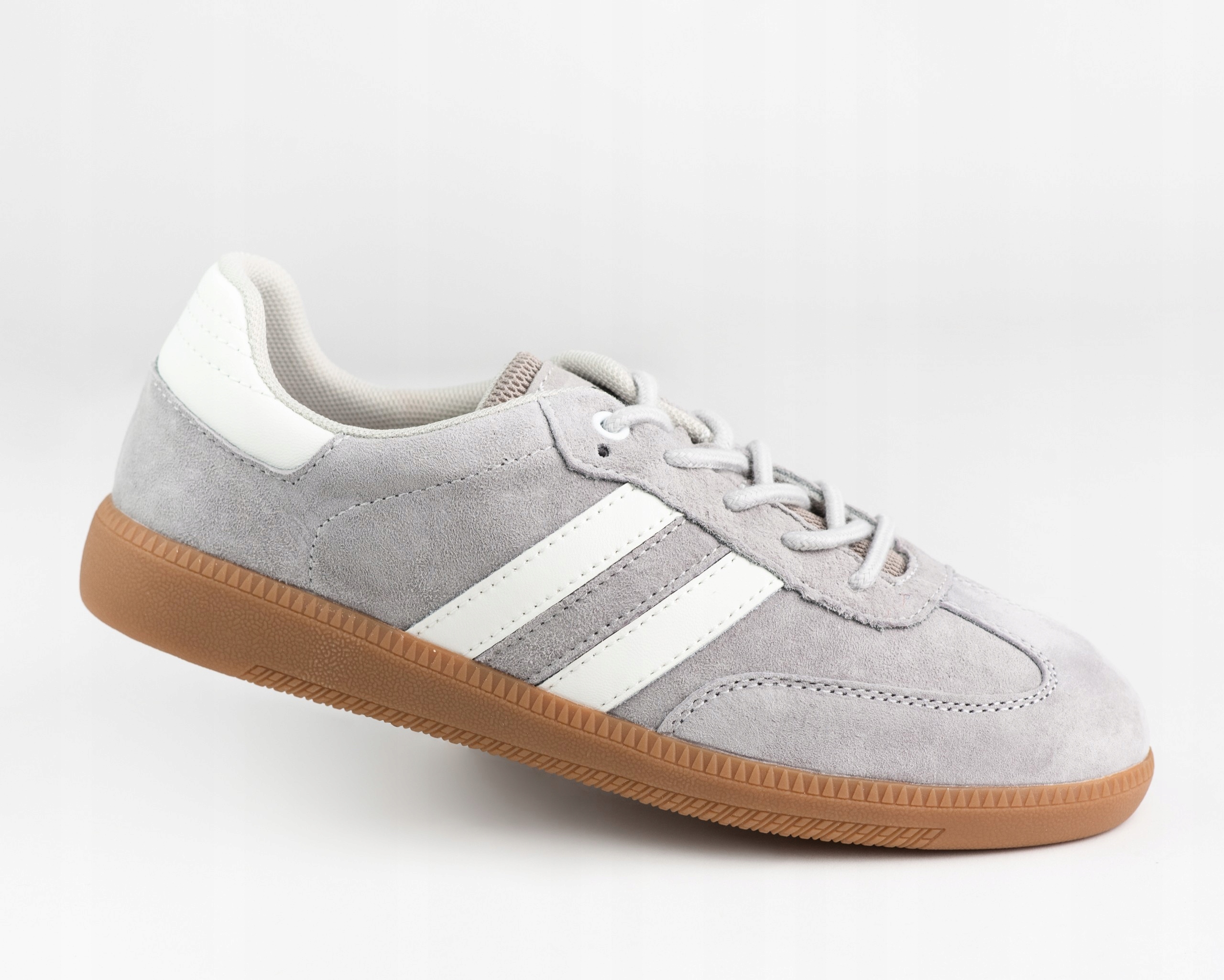 Sportovní boty tenisky Kožené Goodin GD-XF-146 Šedé semišové 36