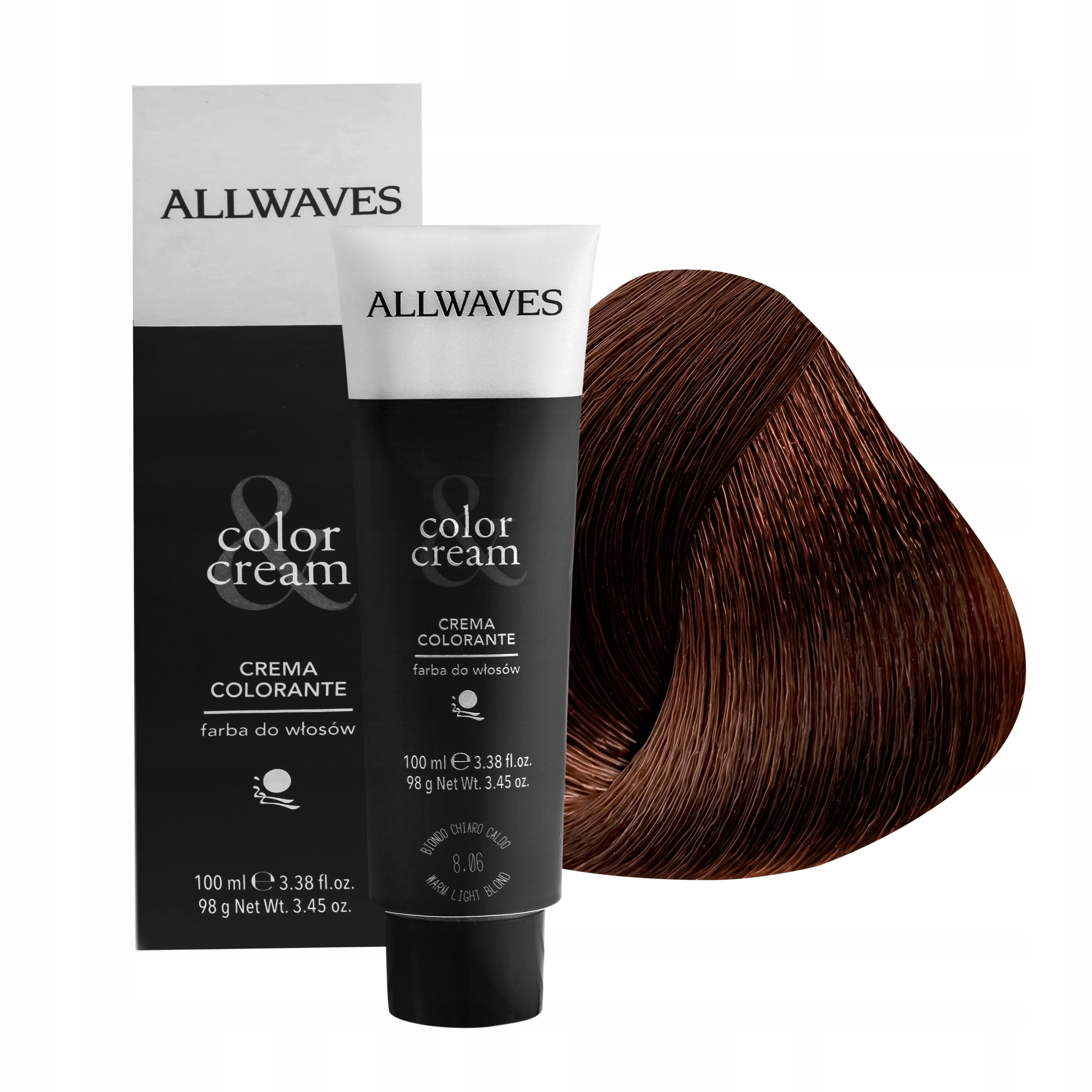 

Allwaves Farba Do Włosów 6.4 100 ML