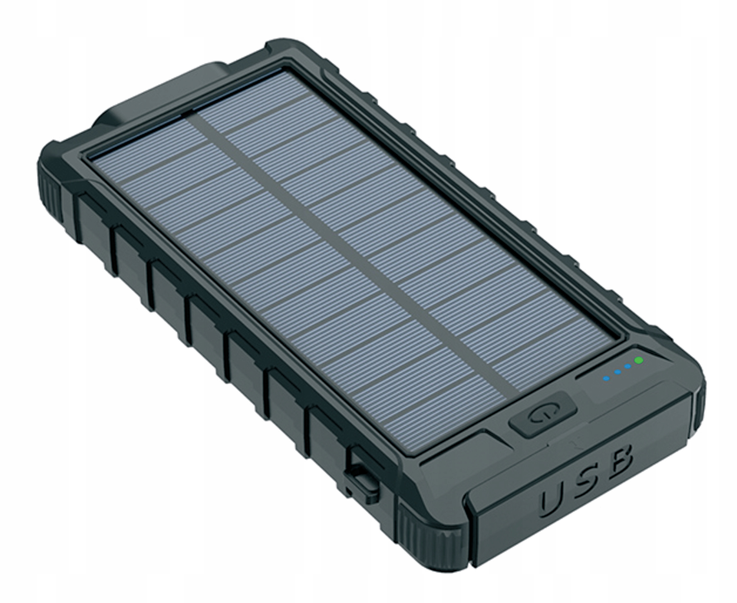 

Odporny Słoneczny Solarny PowerBank 10000mAh Usb-c