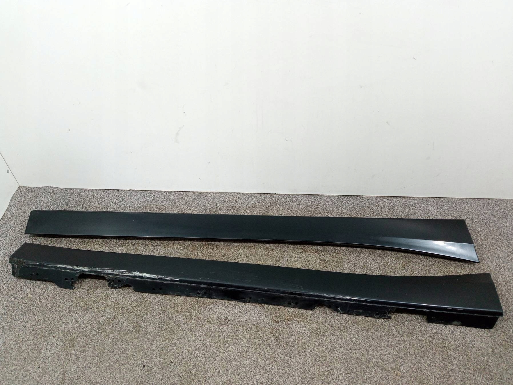 moulding threshold left right KOMPLET black Bmw Seria 1 II (2011-2019 ) F20