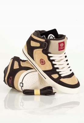 Boty Circa M 99 Vulc Hi After Dark Tannin Red