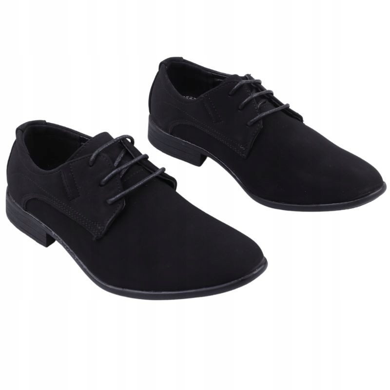 BUTY WIZYTOWE CHŁOPIĘCE MŁODZIEŻOWE PÓŁBUTY ZAMSZ Kod producenta AB124B/C-16s35