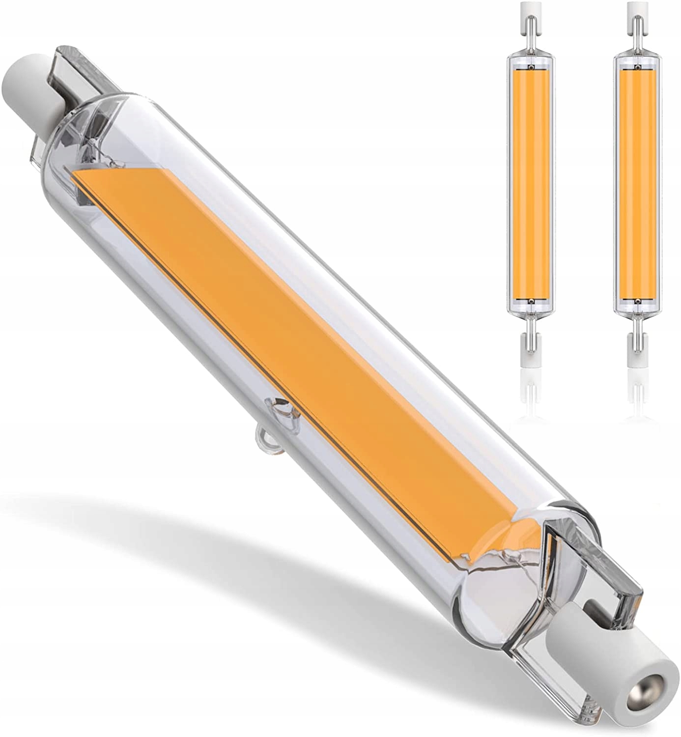 [2pak] ŻARÓWKA LED R7S 118mm COB 3200K 200W 1200Lm