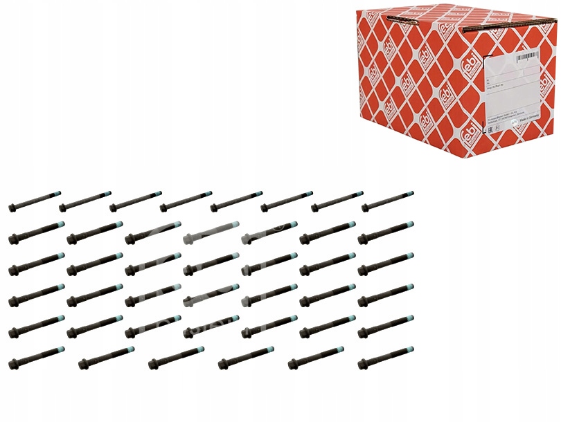 ZESTAW ŚRUB GŁOWICY CYLINDRÓW 32SZT. DAF 65 65 CF 75 75 CF 85 85 CF