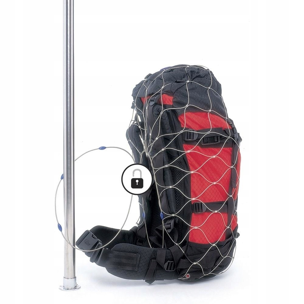 Síťka na batoh pro zabezpečení zavazadel Pacsafe