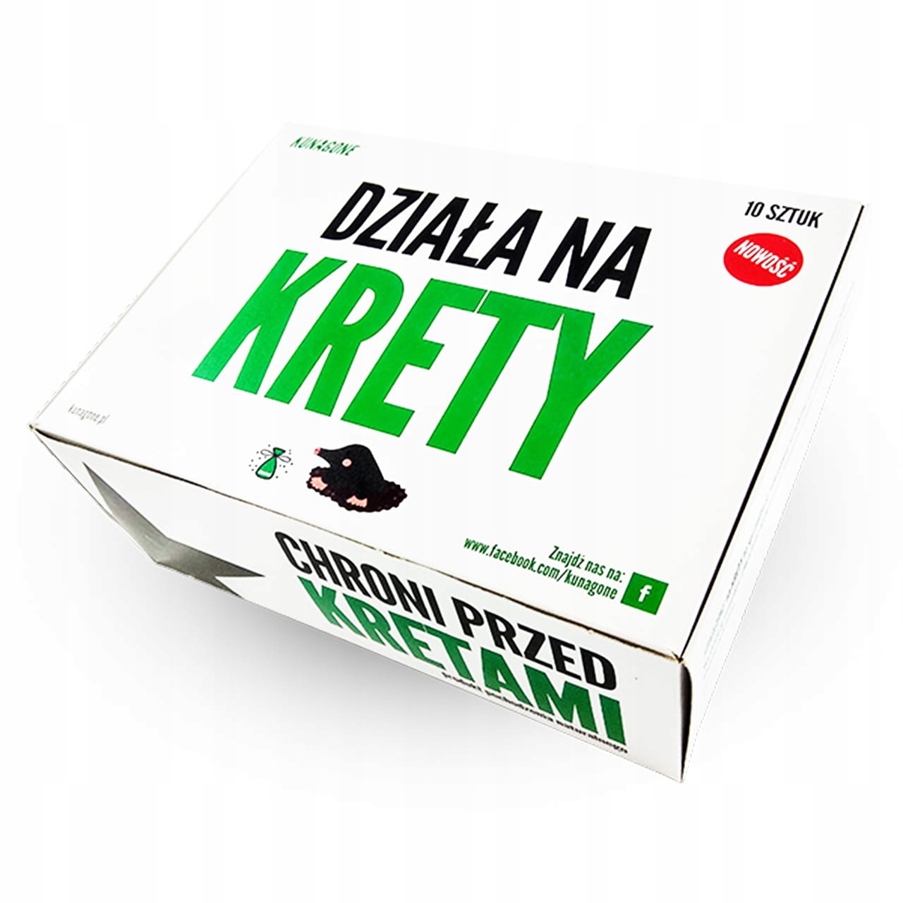 

Kunagone środek na krety Zwalczanie Kretów 10-pak