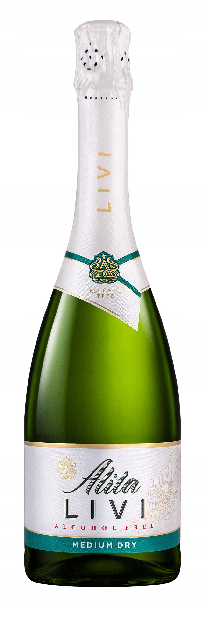 Wino bezalkoholowe musujące Alita białe 750ml 14397460948 - Allegro.pl
