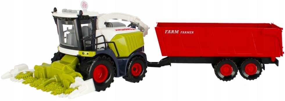 KOMBAJN Z PRZYCZEPĄ WYWROTKA MOJE RANCZO ŚW/DŹW Marka Mega Creative