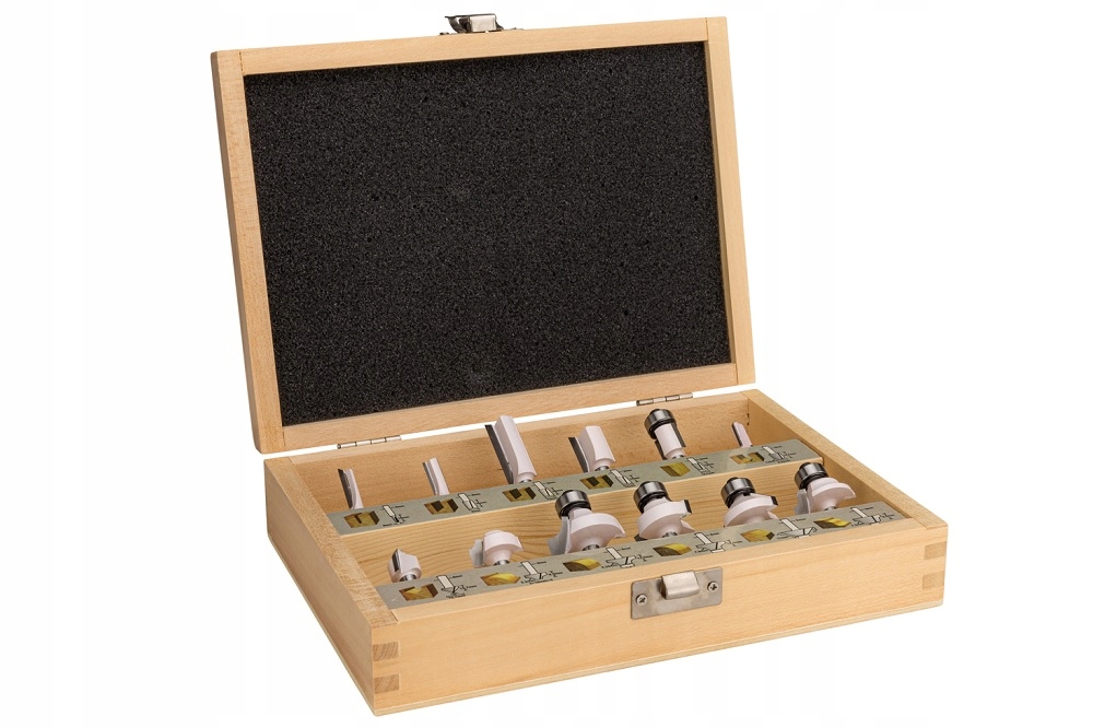 Makita Zestaw Frezów Trzpieniowych 6mm Do Drewna 12 pcs D-57065