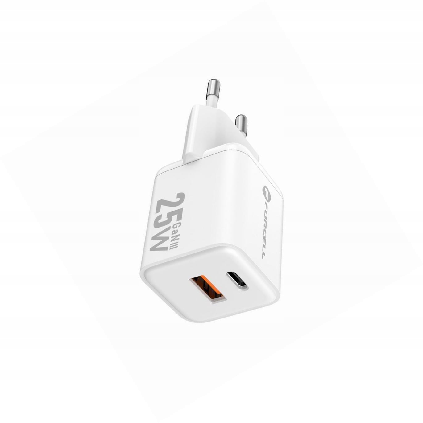 Szybka ładowarka Gan 25W kostka 2 porty Usb-c do Samsung Galaxy A26 5G