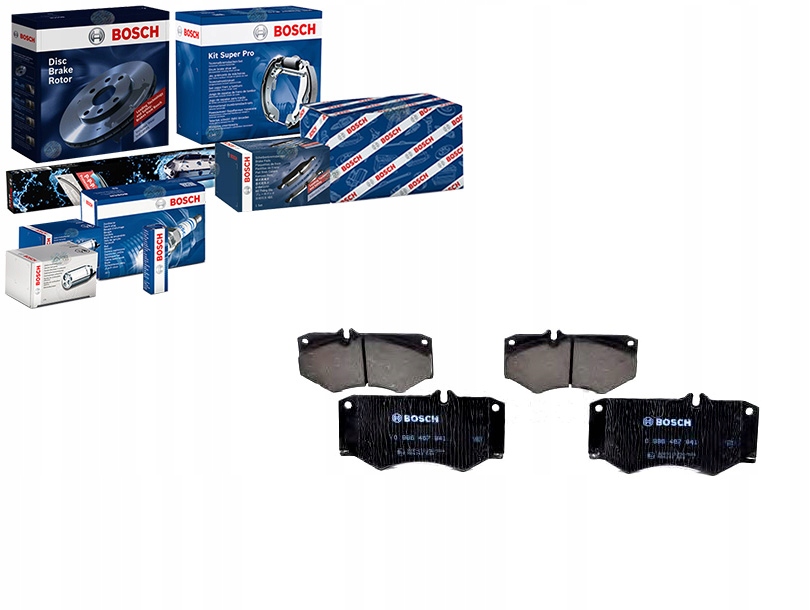 Brzdové Destičky Mercedes Přední 207-410 Bosch