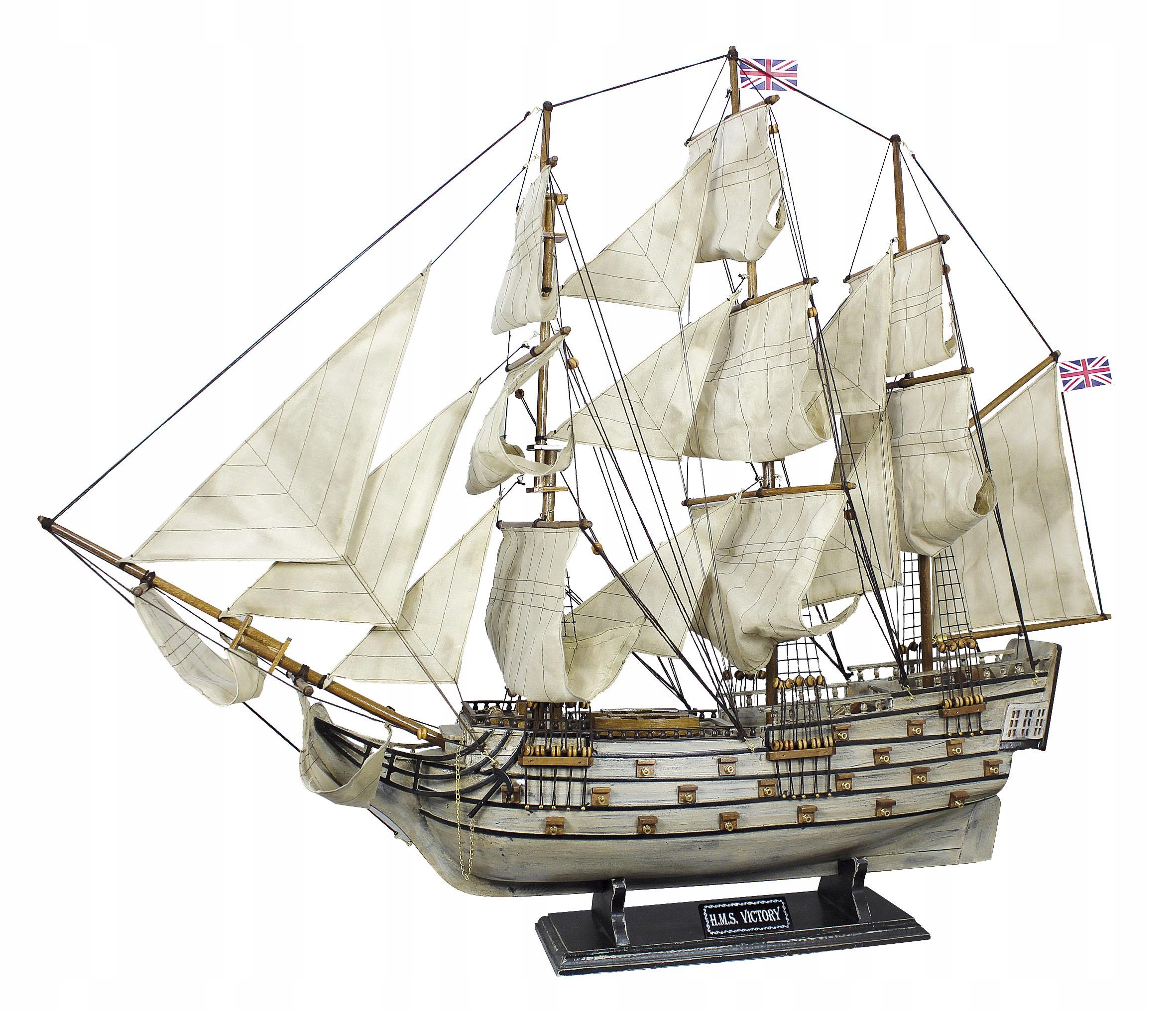 Model lodě plachetnice H.m.s. Victory 86x74 cm